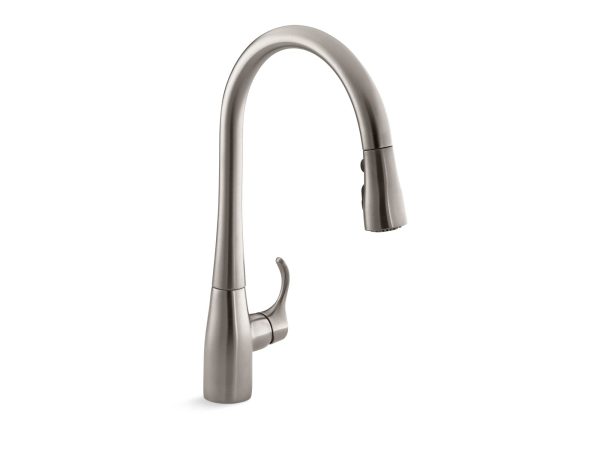 Kitchen Sink Faucet with Pull Down Sprayer