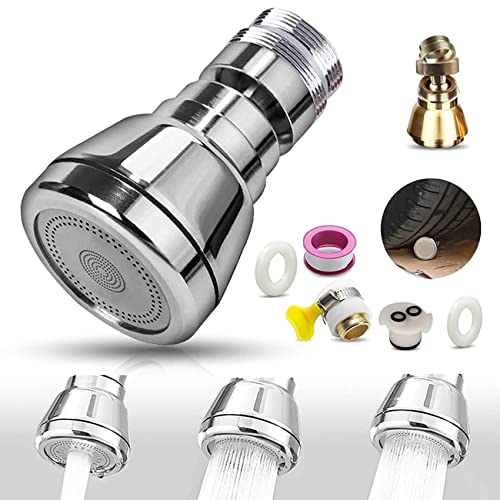 360° Rotatable Solid Copper High Pressure Kitchen Tap Head