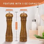 XQXQ Wood Salt and Pepper Mill Set - Image 6
