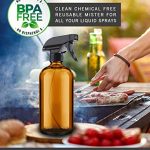 2 Pack Amber Glass Spray Bottles - 16 oz Mist - Image 6
