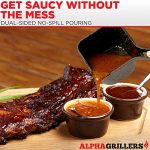 Alpha Grillers Cast Iron Pot & BBQ Brushes for Sauce - Image 5