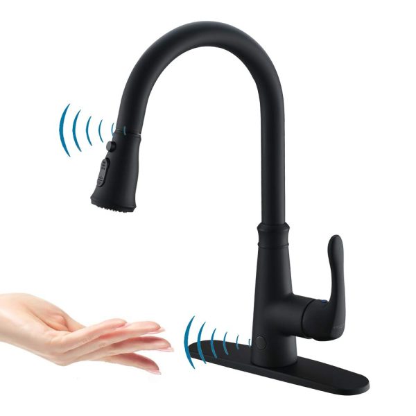 Touchless Kitchen Faucet with PullDown Sprayer