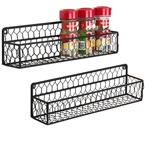 Hanging Kitchen Seasoning Condiment Organizer Shelf