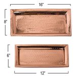 Colleta Home Hammered Tray – Set of 2 - Image 2