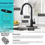 DJS Touch Kitchen Faucet with Pull Down Sprayer - Image 2