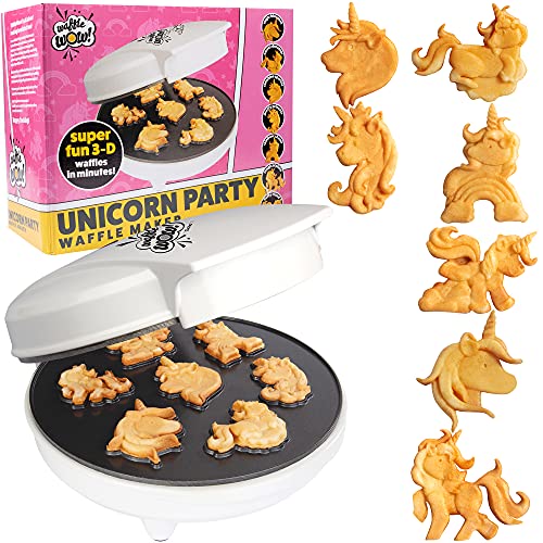 Fun Gift for Girls Unicorn Mini Waffle Maker