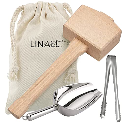 Wood Hammer Mallet Crush Ice