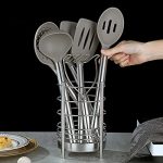 Kitchen Utensils Set With Sturdy Stainless Steel Utensil Holder - Image 7