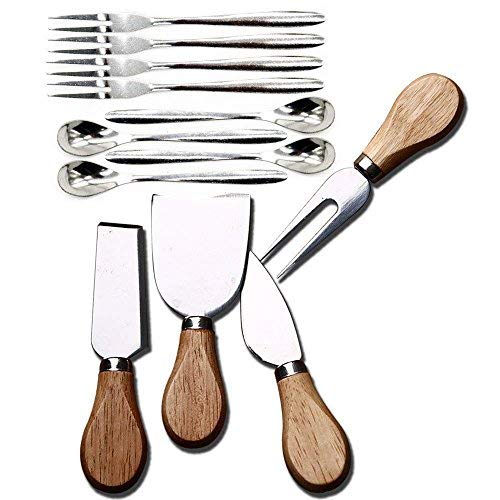 Cheese Knives with Wood Handle