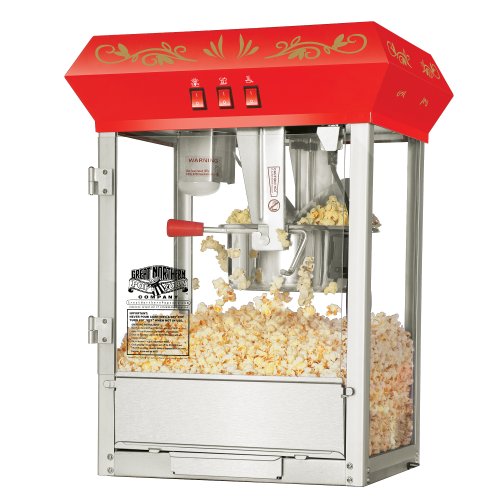 Red Countertop Foundation Popcorn Popper Machine