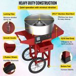 VBENLEM 19.7 Inch Cotton Candy Machine - Image 5