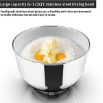850W Tilt-Head 6.5QT Kitchen Food Mixer - Image 7
