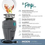 Moen GX50C Garbage Disposal – 1/2 HP Prep Series with Sound Reduction & Power Cord ⚙️🗑️ - Image 2