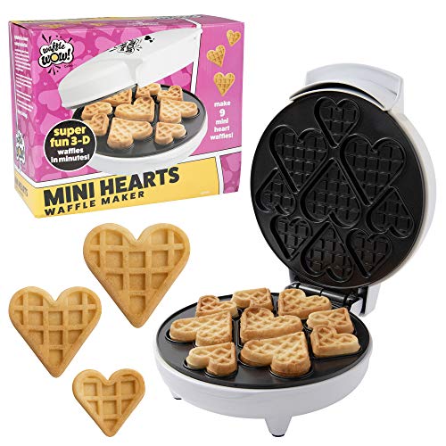 Mini Hearts Waffle Maker Nonstick
