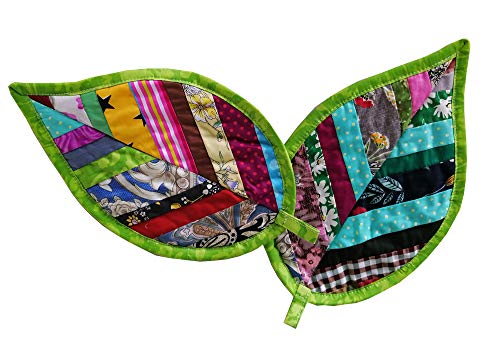 Leaves Pot Holders for Kitchen hot Pads 100% Cotton