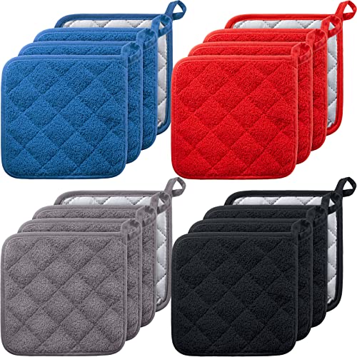 16 Pieces Pot Holders for Kitchen Hot Pads Set