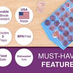 Arrow Mini Ice Cube Trays, 3 Pack - 60 Mini Cubes Per Ice Tray - Image 3