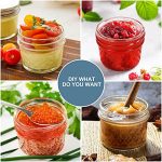 Mini Mason Jars With Silver Separable Lids and Diamond appearance - Image 7