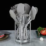 Kitchen Utensils Set With Sturdy Stainless Steel Utensil Holder - Image 2