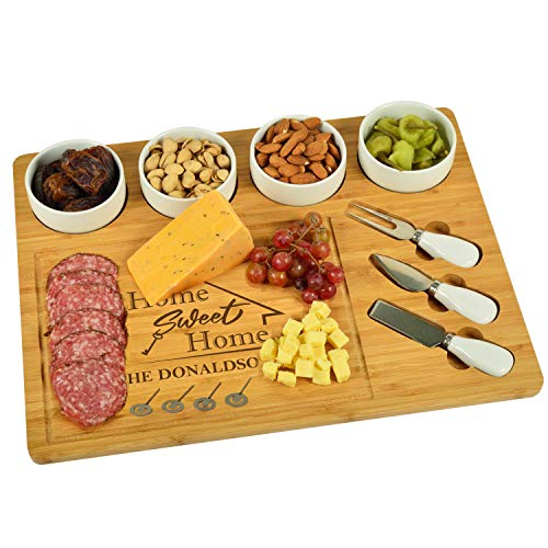Custom Personalized Engraved Bamboo Cutting Board