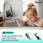 Pull Down Faucet Spray Head 3 Modes Replacement - Image 3