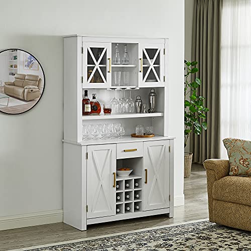 Home Source Jill Zarin White Tall Cabinet