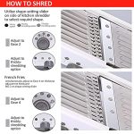 18 Types Adjustable Mandoline Slicer Stainless Steel - Image 4