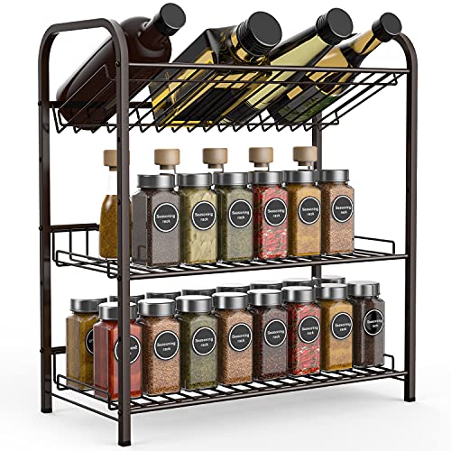 Auledio 3-Tier Adjustable Spice Rack
