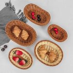 Poly-Wicker Woven Bread Baskets - Rustic Charm for Your Dining Experience - Image 6