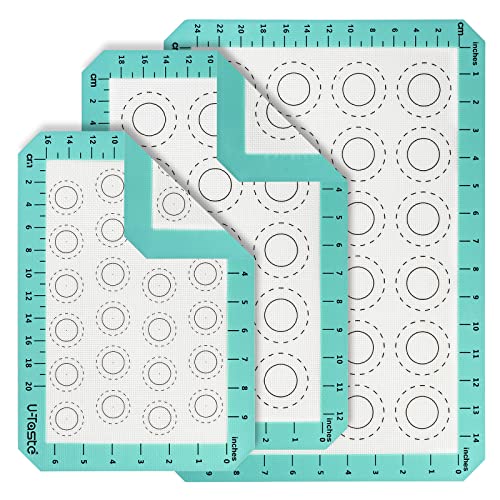 U-Taste 500ºF Heat Resistant Macaron Silicone Baking Mat