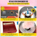 VBENLEM 19.7 Inch Cotton Candy Machine - Image 6
