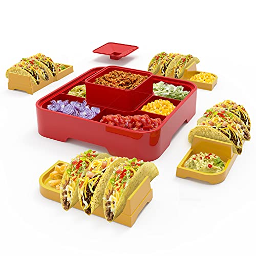 Taco Bar Serving Set for Burritos, Fajita 
