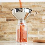 Aozita 18/8 Stainless Steel Spice Funnel with Handle - Image 6