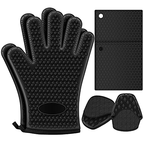 Includes Mini Oven Mitts and Hot Pads - Perfect for Kitchen