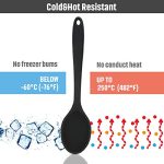 4 Pieces Silicone Cooking Spoons Set - Image 3