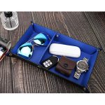 Luxspire Valet Tray, PU Leather Tray, Catchall Tray - Image 3