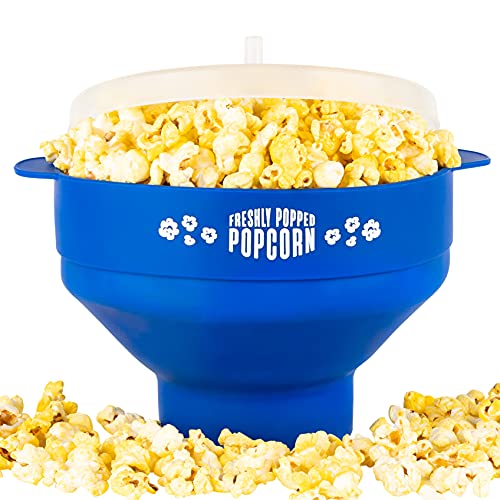 Silicone Microwave Popcorn Popper with Handles