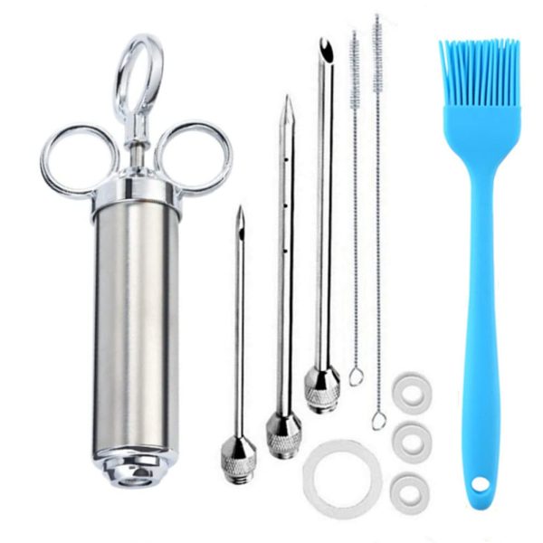 Meat Injector Syringe Kit, Food Seasoning Injector