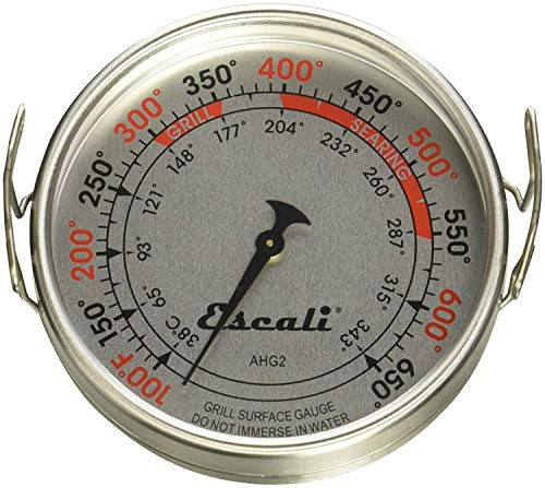 Escali AHG2 Extra Large Direct Grill Surface Thermometer