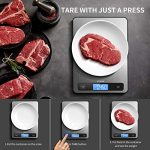 33lb Digital Kitchen Scale with 1g/0.05oz Precise Graduation - Image 7