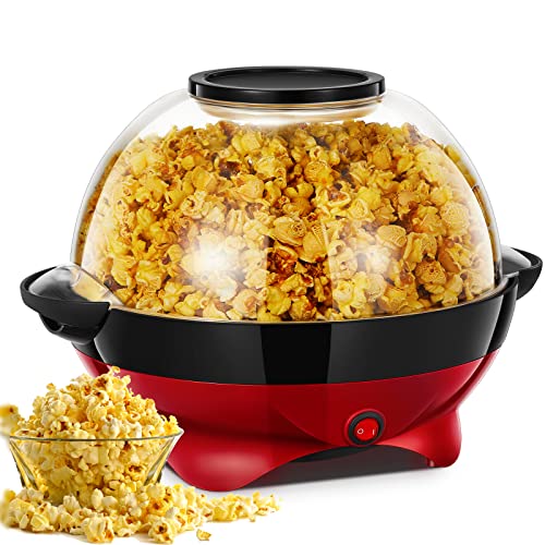 Electric Popcorn Machine with Non-Stick Coating