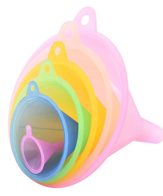 Kitchen Plastic Funnel Set of 6