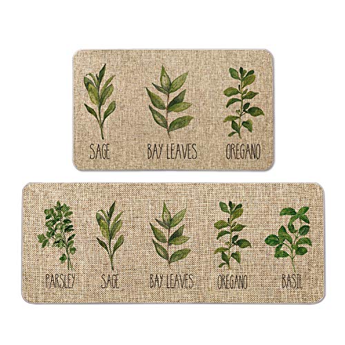 Decorative Kitchen Mats Set of 2