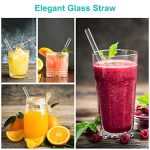 Clear Glass Straws Shatter Resistant - Image 2