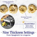 Nuvantee Pasta Maker Machine,Manual Hand Press - Image 3