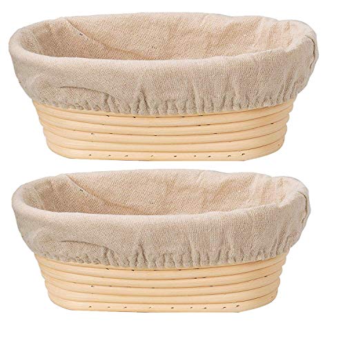 DOYOLLA Bread Proofing Baskets Set of 2
