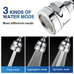 2Pcs 3 Mode Adjustable Faucet Sprayer Attachment - Image 4