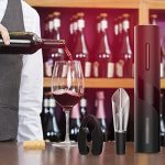Automatic Electric Wine Opener Set with Vacuum Wine Stoppers - Image 8
