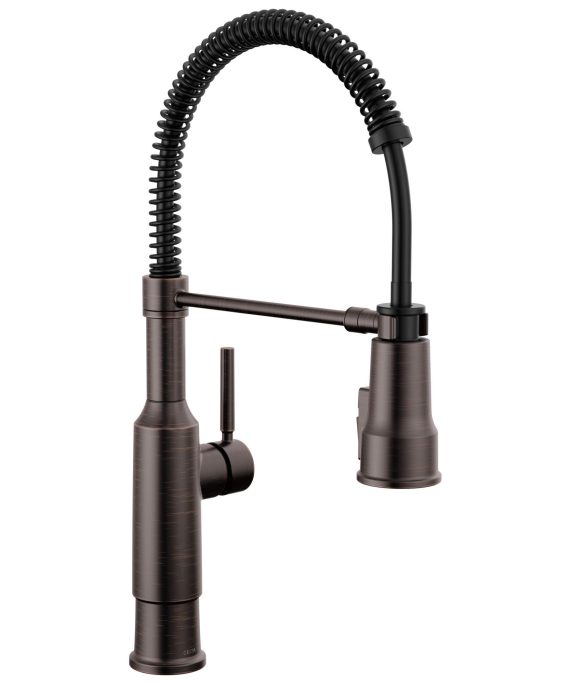 Kitchen Sink Faucet with Pull Down Sprayer