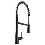 Kitchen Faucet with Power Boost, Matte Black
